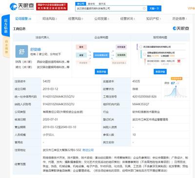 斗魚投資戰略再布局 入股武漢驛動星娛網絡科技，持股7.41%深化網絡融資服務生態